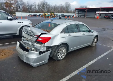 2012 Chrysler 200 Lx из США, поврежденный, VIN 1C3CCBABXCN320244